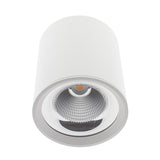 El aplique LED Fado es una luminaria para la iluminación general de todo tipo de ambientes. Es un aplique para techo de estilo minimalista fabricado en aluminio de alta calidad y lacado en color blanco.