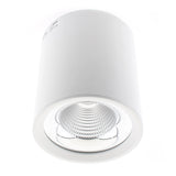 El aplique LED Fado es una luminaria para la iluminación general de todo tipo de ambientes. Es un aplique para techo de estilo minimalista fabricado en aluminio de alta calidad y lacado en color blanco.
