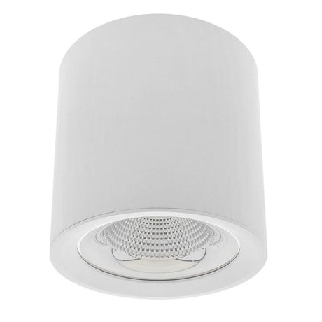 Aplique de techo FADO 35W es un foco Led de altas prestaciones con chip led CREE y driver 0-10V regulable. Para la iluminación general de todo tipo de ambientes. De estilo minimalista fabricado en aluminio de alta calidad y lacado en color blanco mate.