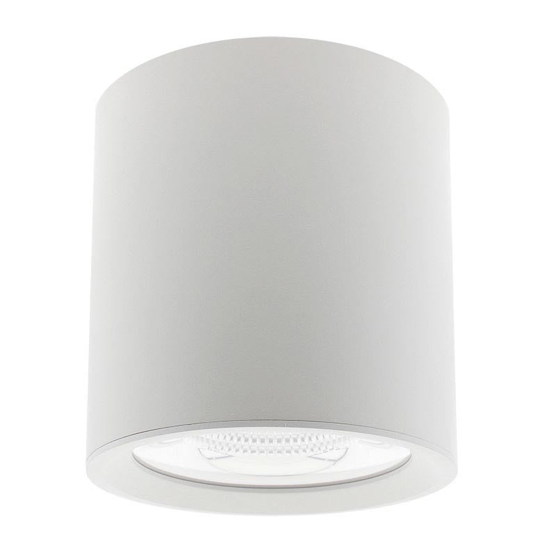 Aplique de techo FADO 35W es un foco Led de altas prestaciones con chip led CREE y driver 0-10V regulable. Para la iluminación general de todo tipo de ambientes. De estilo minimalista fabricado en aluminio de alta calidad y lacado en color blanco mate.