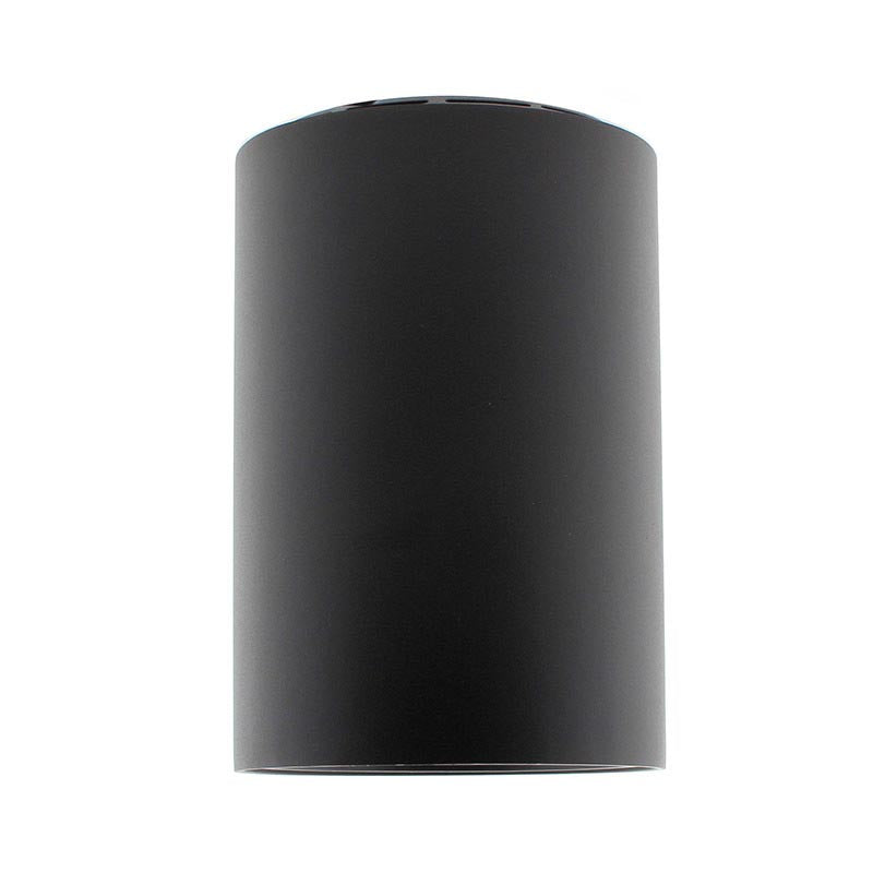 Lámpara suspendida en color negro que permite alojar el LED profesional HOTEL SPOT LED de Ø55mm de 9 ó 15W para la iluminación general de todo tipo de ambientes. De estilo minimalista fabricado en aluminio de alta calidad. Ideal para proyectos profesionales. Incluye reflector basculante.