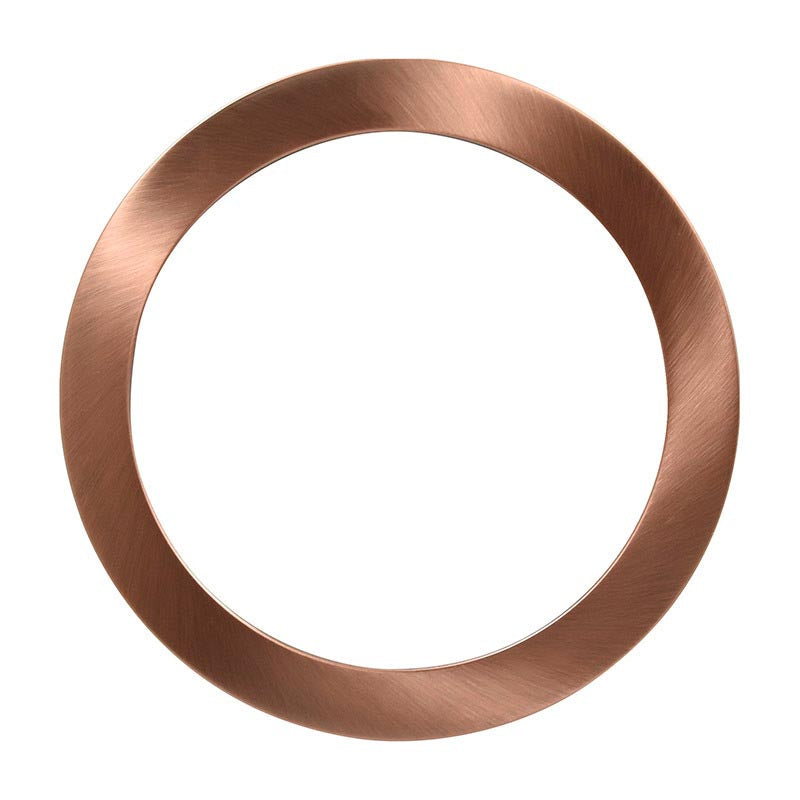 Aro opcional metálico en color ROJO ORO para adaptar fácilmente mediante sistema magnético a la luminaria MAGNET BOL 18W