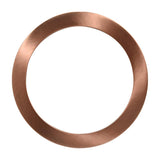 Aro opcional metálico en color ROJO ORO para adaptar fácilmente mediante sistema magnético a la luminaria MAGNET BOL 18W