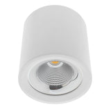 Foco Led de altas prestaciones con chip LED  CREE y driver 0-10V regulable. Para la iluminación general de todo tipo de ambientes. De estilo minimalista fabricada en aluminio de alta calidad y lacado en color blanco mate.