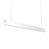 Luminaria de suspensión lineal lacado en color blanco y con una longitud de 2 metros que ofrece una iluminación general a través del difusor de policarbonato opal que crea un ambiente perfecto para cualquier estancia. Regulación de intensidad 0-10V.