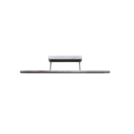 Luminaria led minimalista de acero inoxidable para la iluminación de cuadros. Emite una cortina de luz fría sin emisión de calor y gran eficiencia. Ideal para combinar diferentes tipos de iluminación en estancias, pasillos, baños, entradas o recibidores.