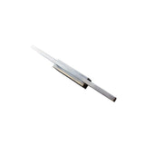 Luminaria led minimalista de acero inoxidable para la iluminación de cuadros. Emite una cortina de luz fría sin emisión de calor y gran eficiencia. Ideal para combinar diferentes tipos de iluminación en estancias, pasillos, baños, entradas o recibidores.