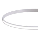 Kit que incluye perfil circular de aluminio y cubierta de silicona opal. Para fabricar espectaculares luminarias LED con múltiples opciones de instalación. Lacado en color blanco mate.