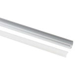 Tubo Aluminio de 1 metro de longitud para la composición de iluminación modular de vitrinas VITRA.