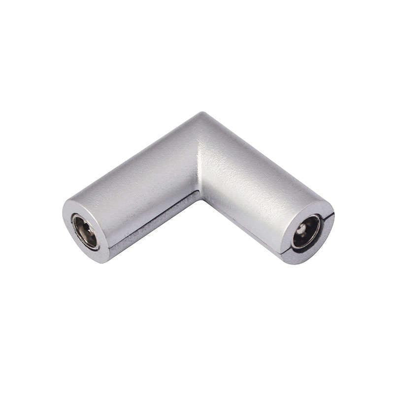 Conector L (x2) para la composición de iluminación modular de vitrinas VITRA.