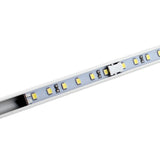 Conector PCB para la composición de iluminación modular de vitrinas VITRA. Permite conectar fácilmente tiras led rígidas sin necesidad de soldaduras.