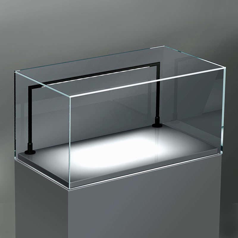 VITRA es el nuevo sistema de iluminación LED para vitrinas patentado que funciona como un sistema modular de fácil instalación y adaptable a cualquier tamaño de vitrina.