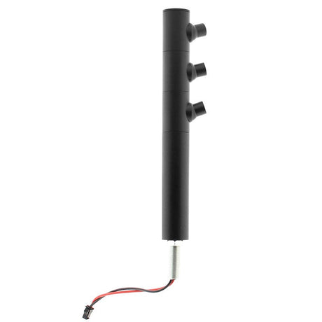 Luminaria de gran calidad que incorpora chip led CREE COB y driver led. Sus tres mini focos pueden ser orientados en cualquier posición para la iluminación de los objetos de la exposición. 