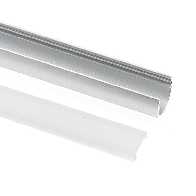 Cubierta frost  de 2 metros de longitud para la composición de iluminación modular de vitrinas VITRA. Para adaptar al perfil VITRA.