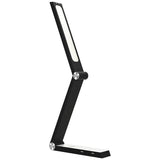 Lámpara de escritorio de diseño exclusivo. Incorpora botonera táctil con selector de intensidad y color de luz. Cargador inalámbrico TI de última generación y conectores USB para la carga de tus dispositivos móviles. Chip Led LG de altas prestaciones. Realizado con materiales de alta calidad, su brazo articulado permite dirigir su haz de luz en cualquier dirección.