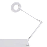 Lámpara led de estudio con brazo articulado que permite dirigir su haz de luz en cualquier dirección. Control táctil con selector de intensidad. Con un diseño clásico y funcional. Realizado con materiales de alta calidad.  