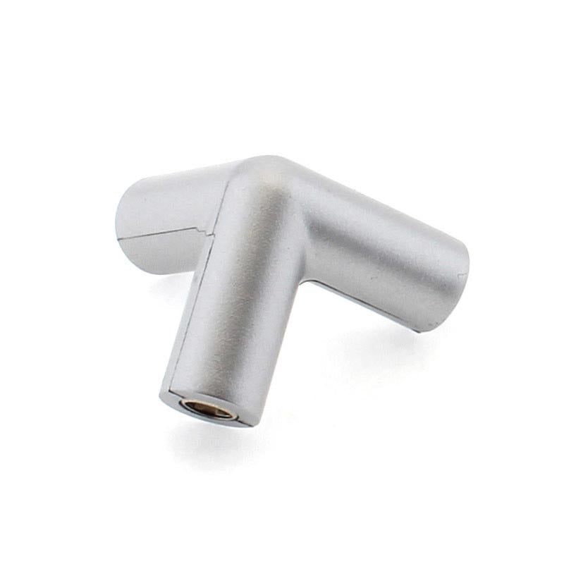 Conector con conectores DC hembra en sus extremos para la composición de iluminación modular de vitrinas VITRA.