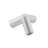 Conector con conectores DC hembra en sus extremos para la composición de iluminación modular de vitrinas VITRA.