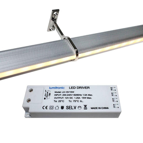 Barra de armario con luz led especialmente concebidas para la iluminación de interiores de armarios. De muy bajo consumo y una gran luminosidad.