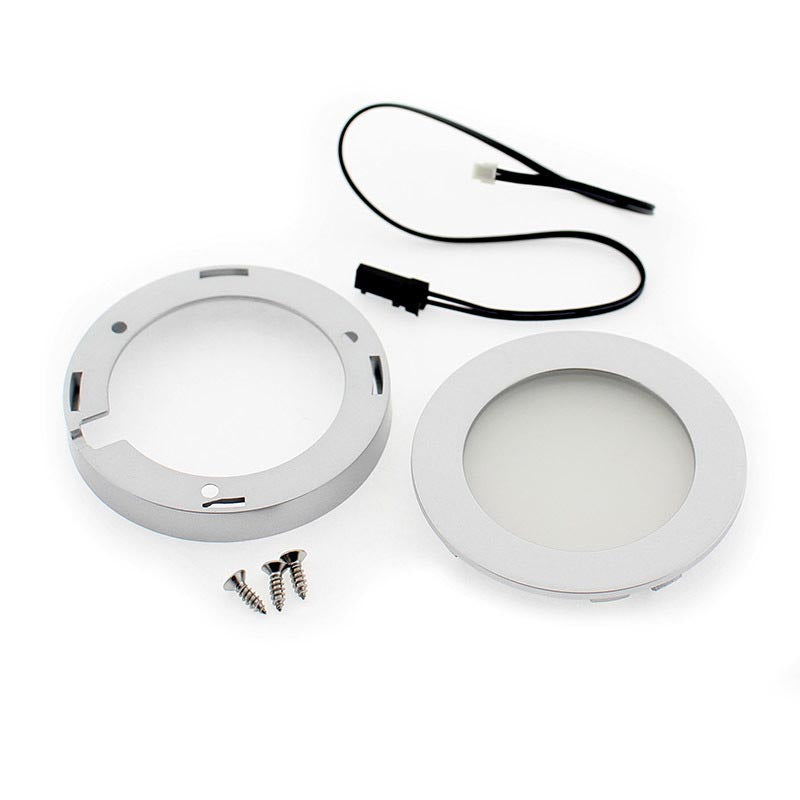 Foco Led para iluminación interior como armarios, librerías, estanterías y vitrinas. De bajo consumo y una gran luminosidad. Es posible su instalación en cualquier lugar, con un diseño extra plano y varias posibilidades de control mediante sensor.