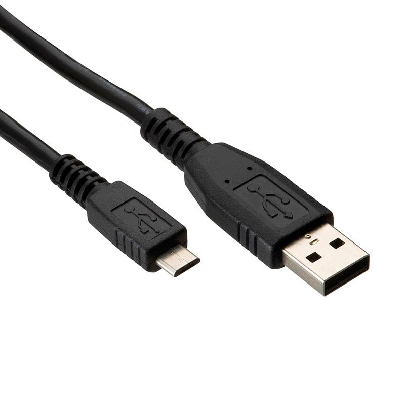 Cable adaptador USB a miniUSB de 1 metro de longitud. 