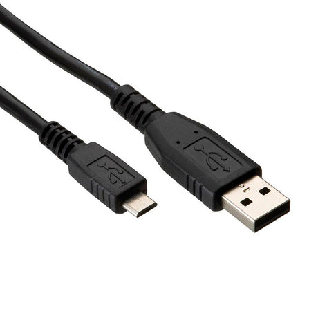 Cable adaptador USB a miniUSB de 1 metro de longitud. 