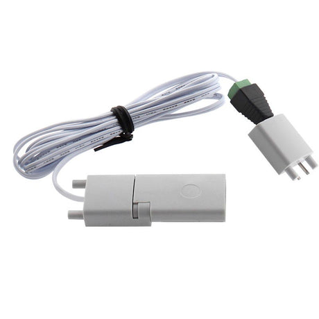 Sensor táctil que se adapta fácilmente a la barra led LOOP. Apaga y enciende al pulsarlo. También regula la intensidad de luz 20-100% con solo presionarlo. Posición ajustable en 90º y con led azul para una mejor localización.