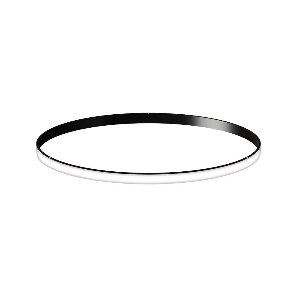 Luminaria de suspensión que permite múltiples composiciones creativas en combinación con otras lámparas CYCLE. La difusión de la luz en todo el anillo a través de una cubierta de silicona opal de alta difusión crea un ambiente perfecto para cualquier estancia.