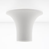 Foco de superficie con base GU10 fabricado en escayoda. Crea ambientes únicos y sofisticados en la decoración de cualquier ambiente. Instalación sencilla, el material se puede emplastecer y pintar.