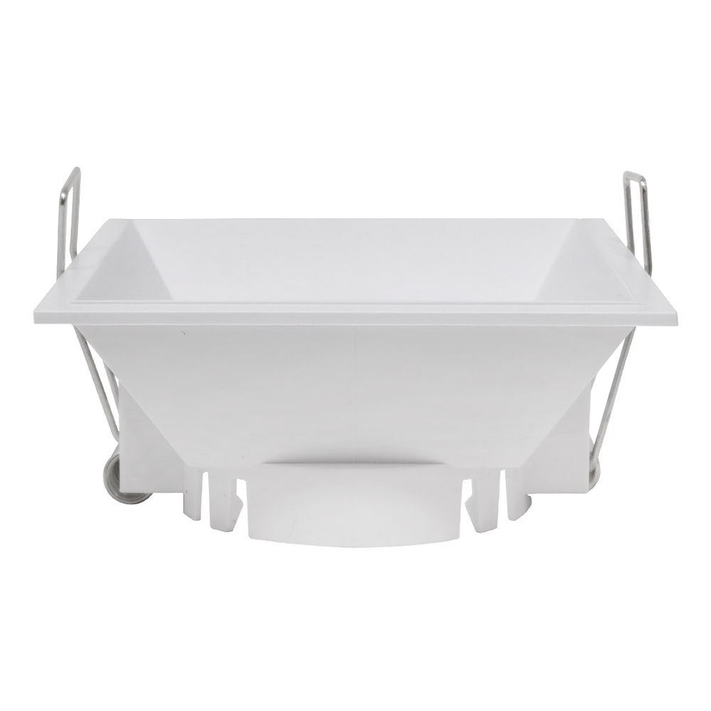 Aro fijo con diseño moderno y elegante. Podrás instalar todas nuestras dicroicas de forma rápida y sencilla. Es ideal para instalar en salones, dormitorios, aseos, oficinas, zonas de paso...