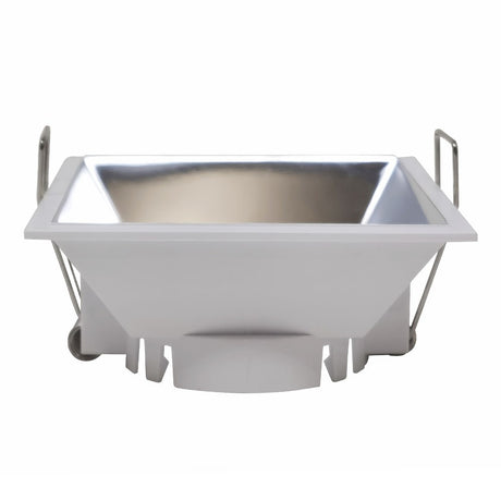 Aro fijo con diseño moderno y elegante. Podrás instalar todas nuestras dicroicas de forma rápida y sencilla. Es ideal para instalar en salones, dormitorios, aseos, oficinas, zonas de paso...