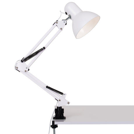 Lámpara led de estudio con brazo articulado que permite dirigir su haz de luz en cualquier dirección. Control táctil con selector de intensidad. Con un diseño clásico y funcional. Realizado con materiales de alta calidad. 