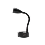 Luminaria flexible de gran calidad con interruptor táctil incorporado para su intalación en pared. Ofrece iluminación focal muy apropiado para su uso como lámpara de lectura o iluminación en vitrinas.