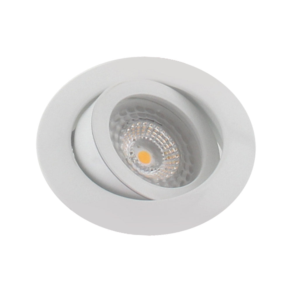 Aro orientable con diseño moderno y elegante. Podrás instalar todas nuestras dicroicas de forma rápida y sencilla. Es ideal para instalar en salones, dormitorios, aseos... oficinas, zonas de paso...