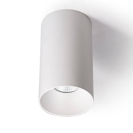 La Lámpara BOX es un Aplique de techo Led para la iluminación general de todo tipo de ambientes. De estilo minimalista fabricada en aluminio de alta calidad, lacado en color blanco con reflector dorado mate y forma cilíndrica para suspender del techo, puede instalar como un plafón de techo