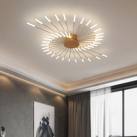 La Lámpara colgante led FIREWORKS combina un diseño único y elegante con unos acabados de máxima calidad. Este tipo de lámparas de diseño nos permiten dar ese toque distinguido que aportará personalidad a cualquier espacio convirtiéndolo en algo único.