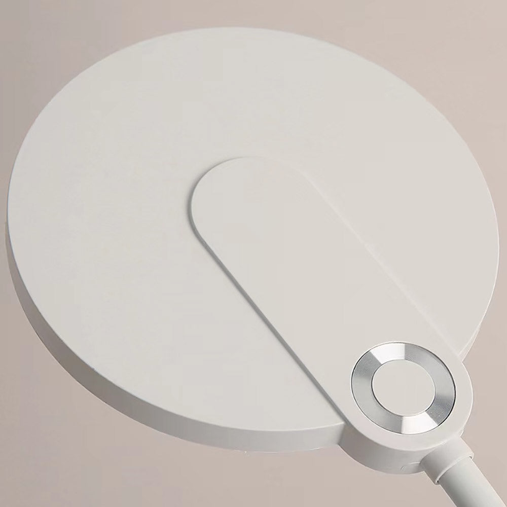 Lámpara de escritorio con botonera táctil y selector de color de luz e intensidad. Con un diseño moderno y funcional, realizado con materiales de alta calidad y chip led de alta potencia. Orientable en cualquier posición.