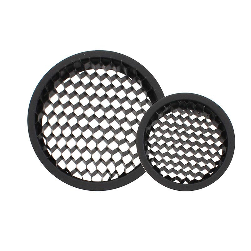 Filtro de Panal de abeja (Honeycomb) para foco de carril PROLUX. Concentra la luz en un punto elegido. Muy práctico para resaltar la iluminación del foco led, iluminar el fondo o destacar un objeto sobre el resto.