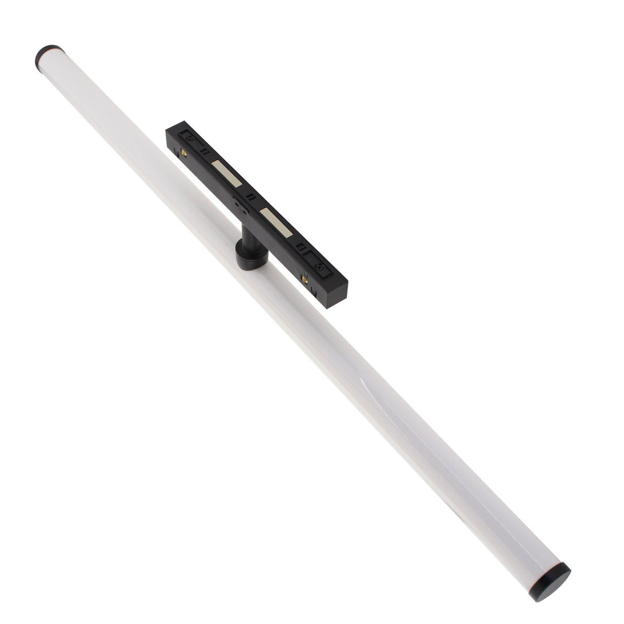 Luminaria Led para Carril Magnético. Orientable en cualquier posición. Instalación rápida y sencilla, insertar en el carril y listo para funcionar.