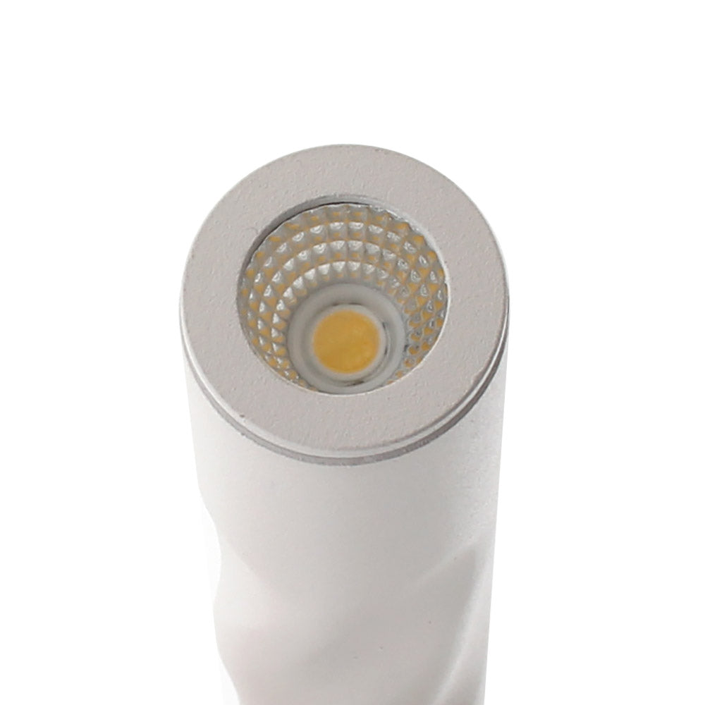 Luminaria Led para Carril Magnético. Instalación rápida y sencilla, insertar en el carril y listo para funcionar.