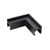 Pieza en forma de L para conectar dos tramos de carril magnético superficie de 16mm.