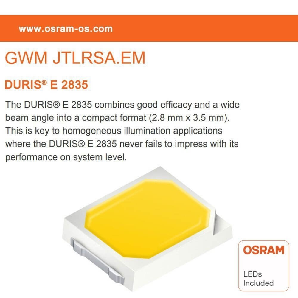 Luminaria TODO EN UNO. Downlight LED con selector de color de luz (cálida, neutra o fría), NO Flicker (sin parpadeos), Driver integrado con selector de potencia  5-8-12W, Sistema mejorado de disipación térmica.