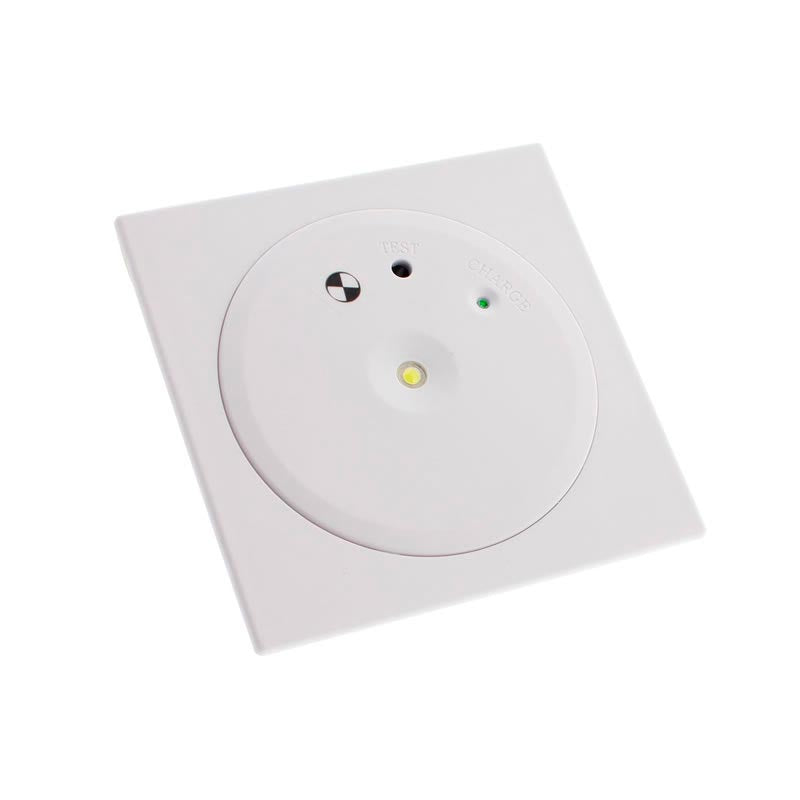 Luminaria LED de emergencia de alta calidad con diseño minimalista. Para empotrar en techo, de pequeño tamaño redondo o cuadrado (incuye marco). Más de 180 minutos de autonomía con su batería recargable de Ni-mH. Luz para señalización de salidas, puertas, ascensores, zonas de paso o comunes.