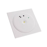 Luminaria LED de emergencia de alta calidad con diseño minimalista. Para empotrar en techo, de pequeño tamaño redondo o cuadrado (incuye marco). Más de 180 minutos de autonomía con su batería recargable de Ni-mH. Luz para señalización de salidas, puertas, ascensores, zonas de paso o comunes.
