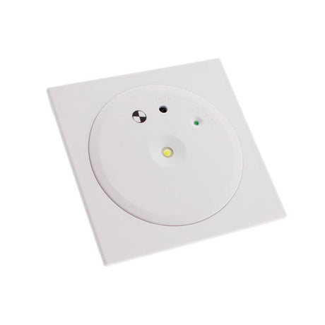 Luminaria LED de emergencia de alta calidad con diseño minimalista. Para empotrar en techo, de pequeño tamaño redondo o cuadrado (incuye marco). Más de 180 minutos de autonomía con su batería recargable de Ni-mH. Luz para señalización de salidas, puertas, ascensores, zonas de paso o comunes.