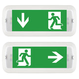 Etiquetas adhesiva con señalización de fácil instalación para las luminarias led de emergencia NICELUX. Realizado en vinilo de alta calidad que ofrecen una comunicación visual que cumplen la función de guiar, orientar u organizar a una persona o conjunto de personas. Vienen precortadas para colocarlas en cualquier posición y adaptarlas a las necesidades del usuario.