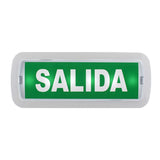 Etiquetas adhesiva con señalización de fácil instalación para las luminarias led de emergencia NICELUX. Realizado en vinilo de alta calidad que ofrecen una comunicación visual que cumplen la función de guiar, orientar u organizar a una persona o conjunto de personas.