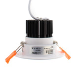 Luminaria LED de alta potencia (12W) con función de emergencia. Puede funcionar como luminaria normal (1200lm) y como luz de emergencia (400lm). Para empotrar en techo. 60 minutos de autonomía con su batería recargable de Ni-Cd. Luz para señalización de salidas, puertas, ascensores, zonas de paso o comunes.