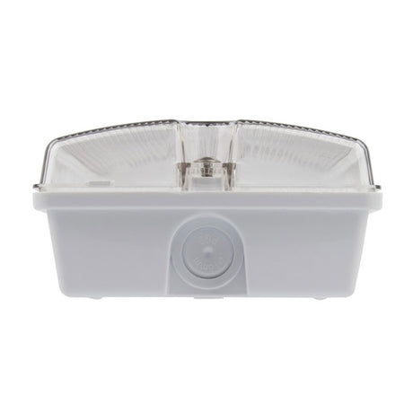 Luminaria LED de emergencia con Auto Diagnóstico de alta calidad resistente al agua con protección IP65. Más de 180 minutos de autonomía con su batería recargable de Ni-Cd. Configurable como Modo permanente y No permanente. Luz para señalización de salidas, puertas, ascensores, zonas de paso o comunes.