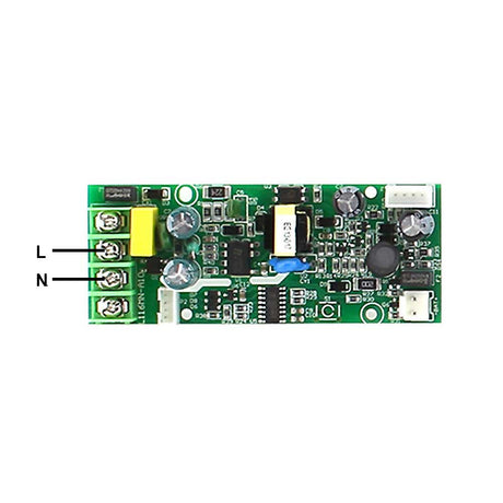 Driver con Auto Diagnóstico  para Luminaria LED de emergencia GOLUX, Configurable como Modo No permanente.